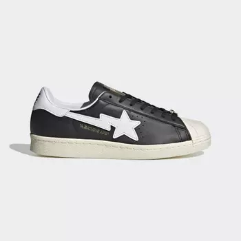 Мужские кроссовки adidas Superstar BAPE Shoes (Черные)