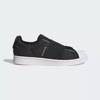 Мужские кроссовки adidas Superstar Slip-On Shoes (Черные)