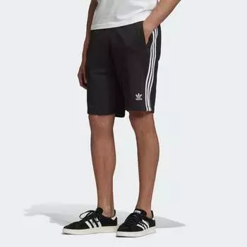 Мужские шорты adidas 3-Stripes Sweat Shorts (Черные)
