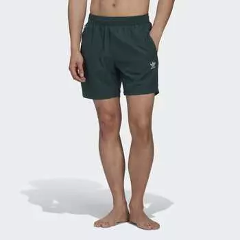 Мужские шорты adidas Adicolor Essentials Trefoil Swim Shorts (Зеленые)