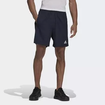 Мужские шорты adidas AEROREADY Designed 2 Move Sport Ripstop Shorts (Синие)