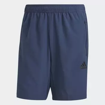 Мужские шорты adidas AEROREADY Designed to Move Woven Sport Shorts (Синие)