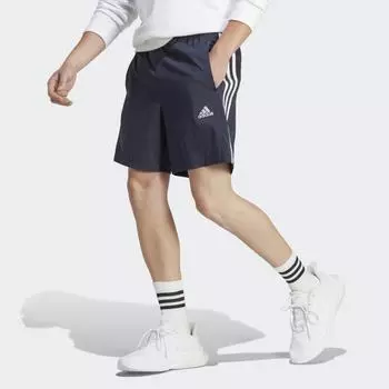 Мужские шорты adidas AEROREADY Essentials Chelsea 3-Stripes Shorts (Синие)