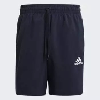 Мужские шорты adidas AEROREADY Essentials Chelsea 3-Stripes Shorts (Синие)