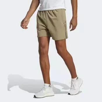 Мужские шорты adidas AlphaStrength Woven Zip Shorts (Зеленые)
