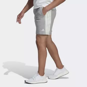 Мужские шорты adidas Future Icons 3-Stripes Shorts (Серые)