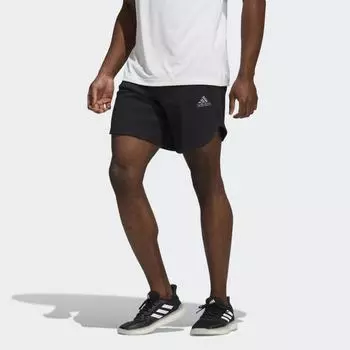 Мужские шорты adidas Primeblue Always Om Yoga Shorts (Черные)