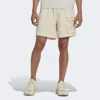 Мужские шорты adidas Reveal Material Mix Shorts (Бежевые)