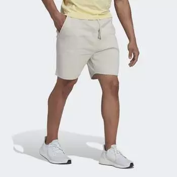 Мужские шорты adidas Studio Lounge Fleece Shorts (Бежевые)