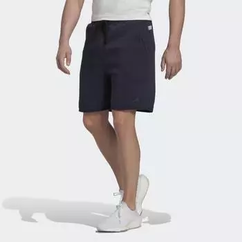 Мужские шорты adidas Studio Lounge Fleece Shorts (Синие)