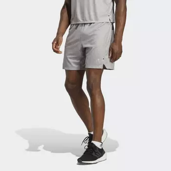 Мужские шорты adidas Workout PU Print Shorts (Серые)