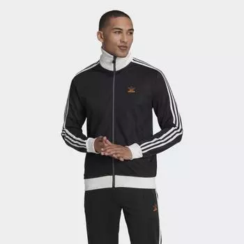 Мужской спортивный костюм adidas Beckenbauer Track Jacket (Черный)