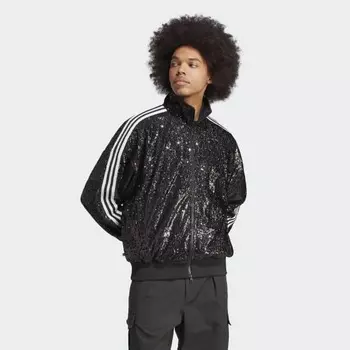 Мужской спортивный костюм adidas Sequin Track Jacket (Черный)