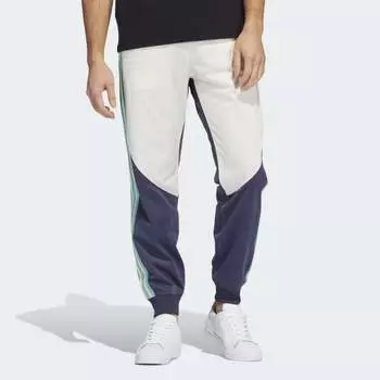 Мужской спортивный костюм adidas SST Blocked Track Pants (Бежевый)