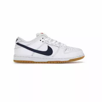 Nike SB Dunk Low Orange Label White Navy