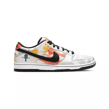 SB Dunk Low Raygun Tie-Dye White
