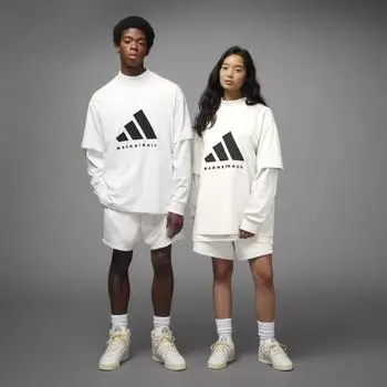 Шорты adidas Basketball Shorts (Белые)