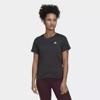 Женская футболка adidas AEROREADY Made for Training Minimal Tee (Черная)