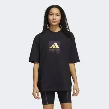 Женская футболка adidas Black Panther Graphic Tee (Черная)