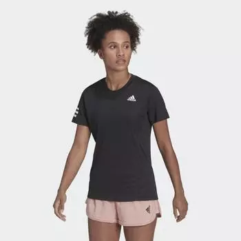 Женская футболка adidas Club Tennis Tee (Черная)