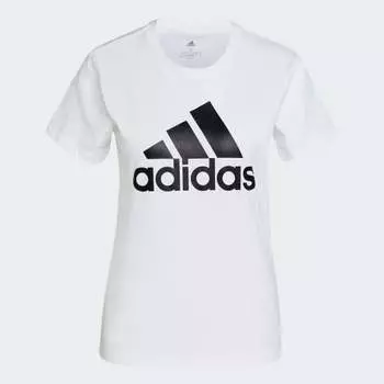 Женская футболка adidas Essentials Logo Tee (Белая)