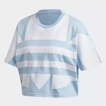 Женская футболка adidas Large Logo Tee (Синяя)