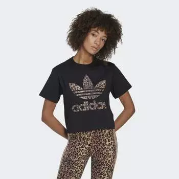 Женская футболка adidas Logo Tee (Черная)