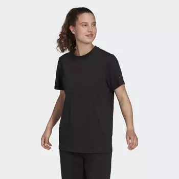 Женская футболка adidas Marimekko Graphic Tee (Черная)