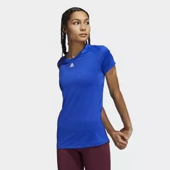 Женская футболка adidas Performance Tee (Синяя)