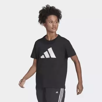 Женская футболка adidas Sportswear Future Icons Tee (Черная)