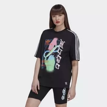 Женская футболка adidas Tee (Черная)