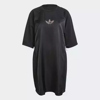 Женская футболка adidas Tee Dress (Черная)