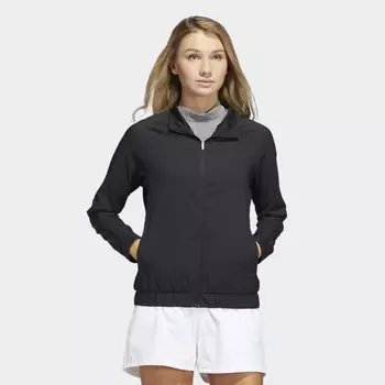 Женская куртка adidas Essentials Full-Zip Jacket (Черная)