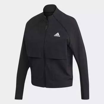 Женская куртка adidas VRCT Woven Jacket (Черная)