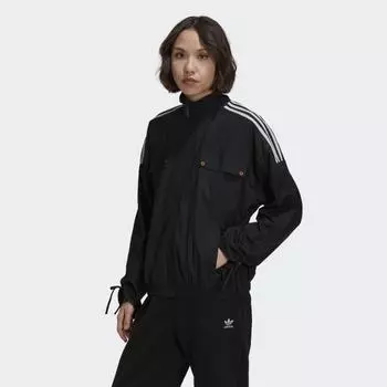 Женская спортивная куртка adidas Adicolor Classics Parley Track Jacket (Черная)