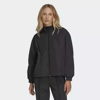 Женская спортивная куртка adidas Adicolor Zip Track Jacket (Черная)