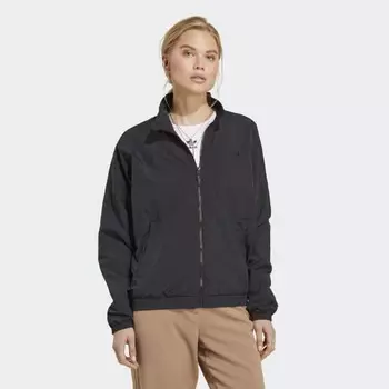 Женская спортивная куртка adidas Premium Essentials Nylon Track Jacket (Черная)