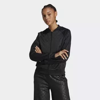 Женская спортивная куртка adidas SST Track Jacket (Черная)