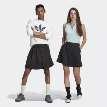 Женская юбка adidas Adicolor Contempo Tailored Skirt (Gender Neutral) (Черная)