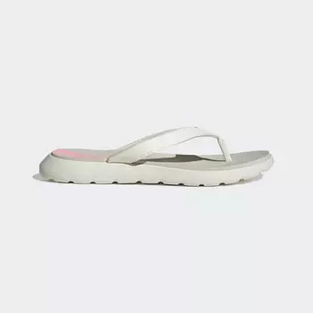 Женские adidas Comfort Flip-Flops (Белые)