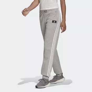 Женские брюки adidas Sportswear Future Icons 3-Stripes Pants (Серые)