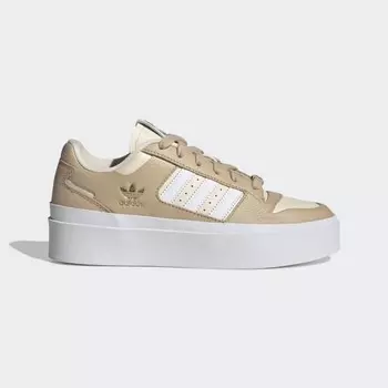 Женские кроссовки adidas Forum Bonega Shoes (Бежевые)