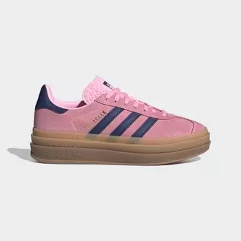 Женские кроссовки adidas Gazelle Bold Shoes (Розовые)