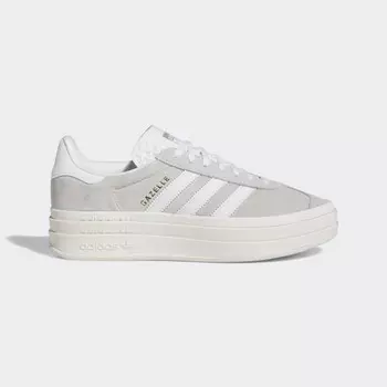 Женские кроссовки adidas Gazelle Bold Shoes (Серые)