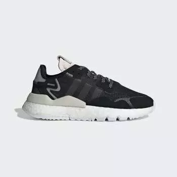 Женские кроссовки adidas Nite Jogger Shoes (Черные)