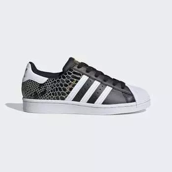 Женские кроссовки adidas Superstar Shoes (Черные)