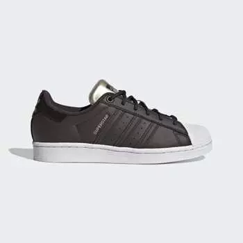 Женские кроссовки adidas Superstar Shoes (Коричневые)