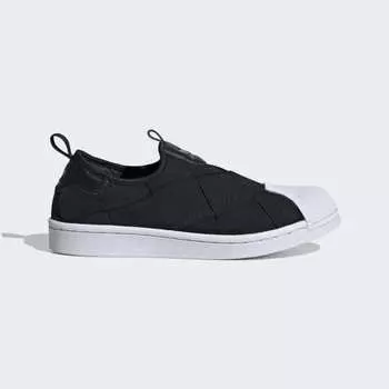 Женские кроссовки adidas Superstar Slip-on Shoes (Черные)