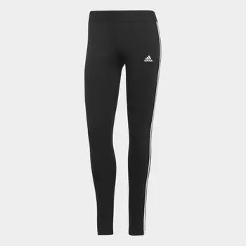 Женские леггинсы adidas 3 Stripes Leggings (Черные)