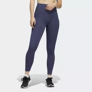 Женские леггинсы adidas Optime Training 7/8 Leggings (Синие)